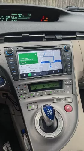 TY-8601 CARNAVIPLAYER Lhd Radio Carplay Toyota Prius #2