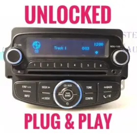 95315734 CHEVROLET Unlocked Sonic Am Fm Receiver Cd Player