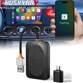 610562122098 CHUSYYRAY Wireless Carplay Android Auto Adapter