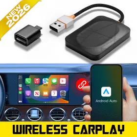 682489778801 CHUSYYRAY Wireless Carplay Adapter Plug Play Usb