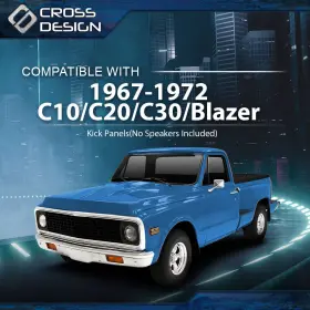 BIG101102 CROSSDESIGN Kick Panels Speaker Chevrolet Gm #2