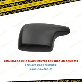 KA0G-64-450A-02 DASBECAN Front Center Console Lid Armrest