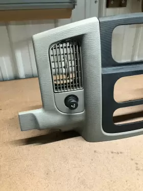 100252TRMAA DODGE Center Dash Gauge Radio Bezel Taupe Ram #2