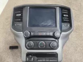 P68370124AB DODGE Touch Screen Display Climate Control Panel
