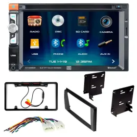 TOYK962 DUAL ELECTRONICS Screen Car Stereo Dash Camera Kit