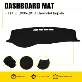 ZGD-IMPALA-06-13-FITMENT ECO-AUTOTEC Dash Cover Mat Dashboard