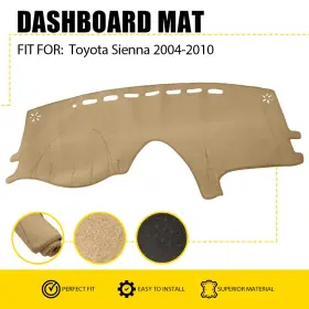 ZGD-SIENNA-04-10M-FOR ECO-AUTOTEC Dash Cover Mat Dashboard