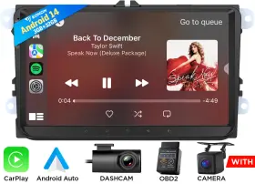 ST2VRAVWX7USEBM1 EONON Eos Car Stereo Radio Gps Wifi Apple Vw