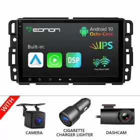 ST3VRAQ80SEUSENM1 EONON Cam Dvr Android Car Stereo Gps Gmc