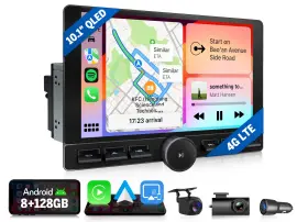 UX6K2-PRO-MAX EONON Double Din Qled Android Car Stereo Gps