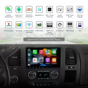 STCAGMA12S6GUSICM4 EONON Cam Android Car Radio Stereo Apple #3