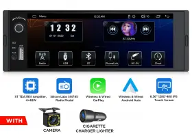 STCAX3UUSEUMD EONON Wireless Carplay Android Auto Single Din