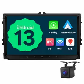STCVWA13USEBM1 EONON Cam Android Car Stereo Radio Carplay Gps
