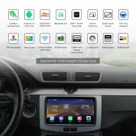 STVWA12S6GUSICM2 EONON Android Car Stereo Radio Carplay Gps #2