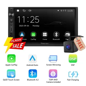 STX3USENMI EONON Wireless Carplay Android Auto Qled Double
