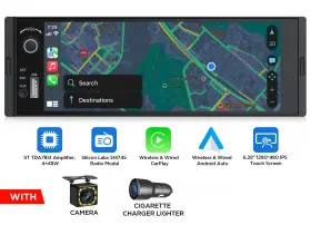 STX3UYUSENM4 EONON Car Stereo Carplay Android Auto Radio Head