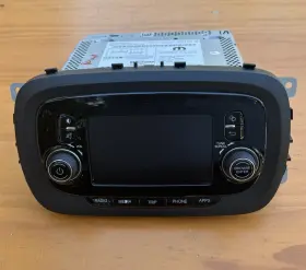 07356616940 FIAT Radio Audio Fm Am Display Receiver Screen