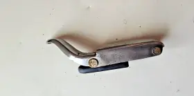 4145006 FIAT Right Convertible Top Latch 850 #3