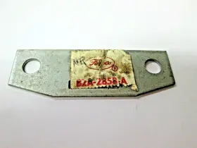 B2A-2858-A FORD Nos Parking Brake Cable Dash Plate 57 Bird