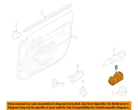 Fusion FORD Driver Front Door Switch Window Crown Victoria #3