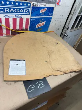 E2EB-17093-AB FORD Capri Spare Tire Cover Wood Panel Mustang