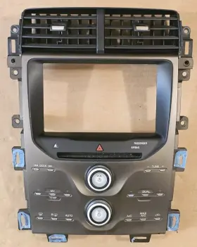 ET4T-18A802-BC FORD Radio Ac Dual Climate Control Panel Bezel #3