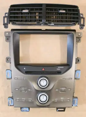 ET4T-18A802-BC FORD Radio Ac Dual Climate Control Panel Bezel