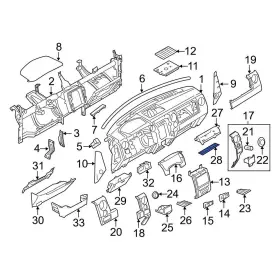 9L3Z15045G34BA FORD OE Panel Pad F-150