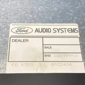 98BP-18K876-AC FORD OEM Am Fm Cassette Radio Mercury Cougar #3
