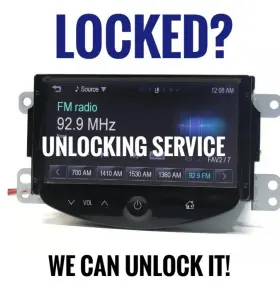 42490308 GENERAL MOTORS Unlocking Service Trax Radio Unlock