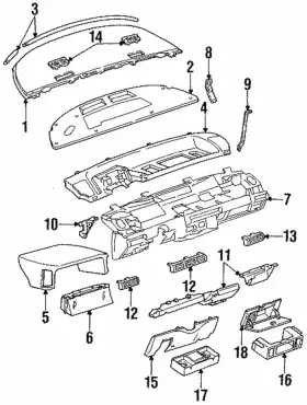 10225169 GM Air Outlet Duct