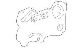 15212772 GM Water Deflector Bonneville