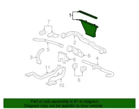 22716299 GM Defroster Nozzle #2