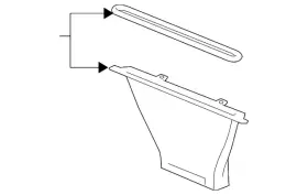 22716299 GM Defroster Nozzle