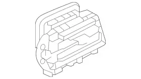 84604828 GM Passenger Panel Outer Air Outlet