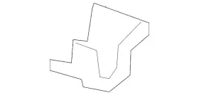 96474249 GM Driver Floor Panel Crossmember Extension