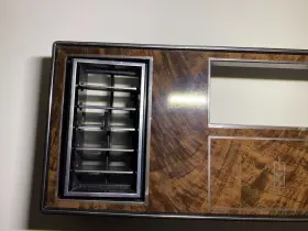 557237 GM-OLDSMOBILE Supreme Center Dash Woodgrain Vents #2