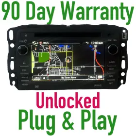 23278229 GMC Intellink Navigation Touch Screen Radio Dvd