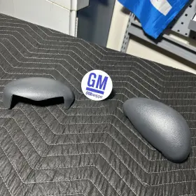 15034269 GMSWAPPER Nbs Rear Seat Belt Cover Graphite Chevy #2