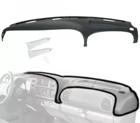 54698 HECASA Dash Cover Dashboard Overlay Cap 1500 2500 3500
