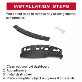 BAP10872 HECASA Mold Dashboard Defrost Dash Cover Cap 1500 #2