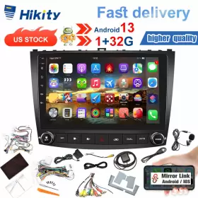 28027842LTBP HIKITY Android Car Stereo Radio Gps Nav Rds Mic