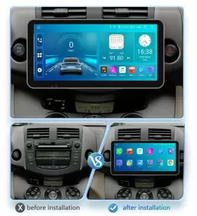 5S1033RAV491 HIZPO Android Car Stereo Gps Navi Wifi Toyota #3