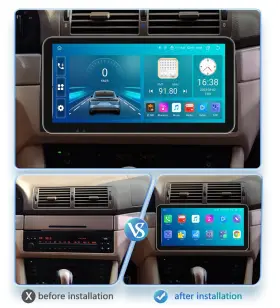 WDSHC581033 HIZPO Gps Navigation Car Stereo Radio E39 E53 X5