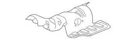 74601-T20-A00 HONDA Plate Ht Bff
