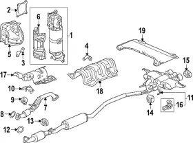 74611-T60-A00 HONDA Floor Pan Heat Shield Civic
