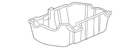 74627-TLB-A00 HONDA Floor Pan Splash Shield