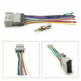 612010650474 HUKYU Car Stereo Radio Wiring Harness Antenna