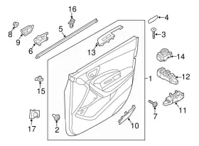 93573-2W000 HYUNDAI Switch Power Mirror Adjuster