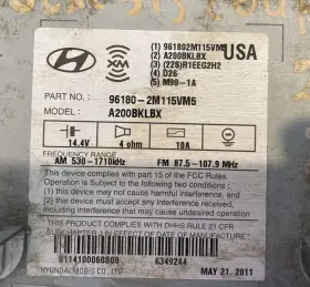 96180-2M115 HYUNDAI Radio Cd Genesis #3